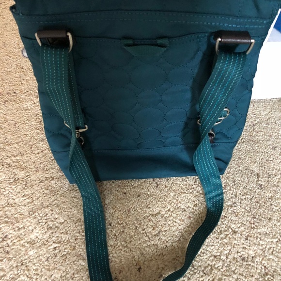 Thirty-One Quilted Blue Backpack - Picture 2 of 2